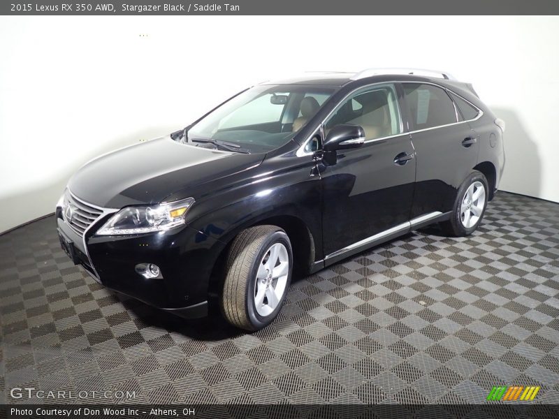 Stargazer Black / Saddle Tan 2015 Lexus RX 350 AWD