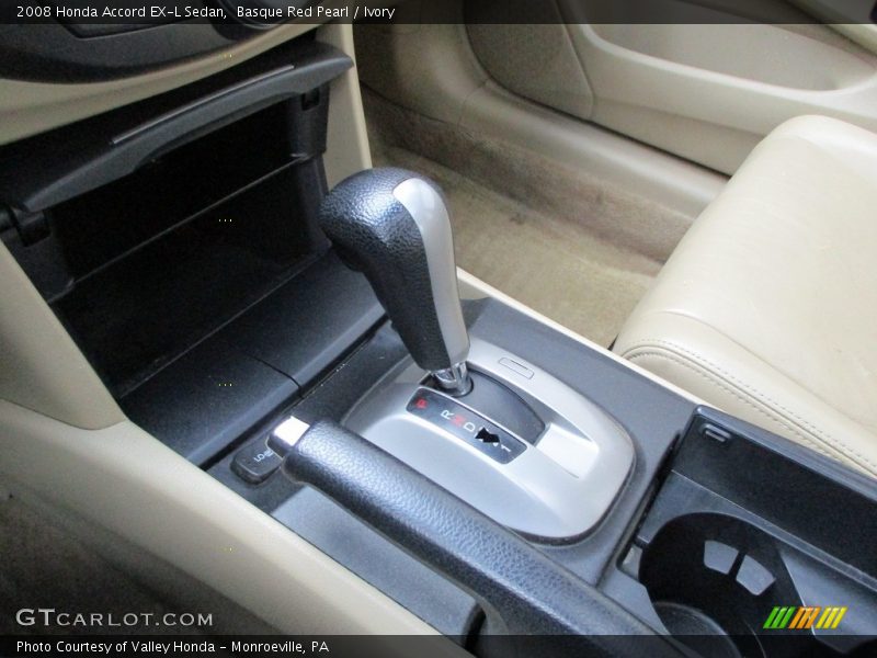 Basque Red Pearl / Ivory 2008 Honda Accord EX-L Sedan