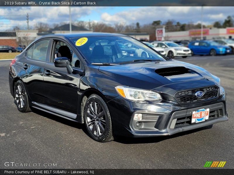 Crystal Black Silica / Carbon Black 2019 Subaru WRX