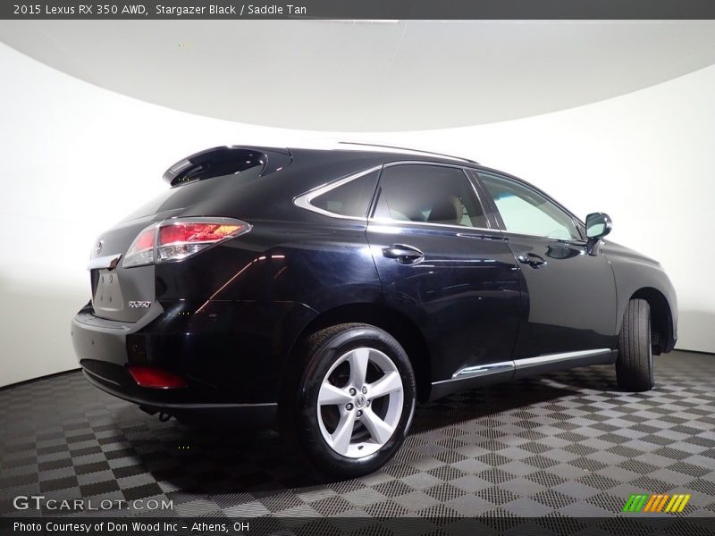 Stargazer Black / Saddle Tan 2015 Lexus RX 350 AWD
