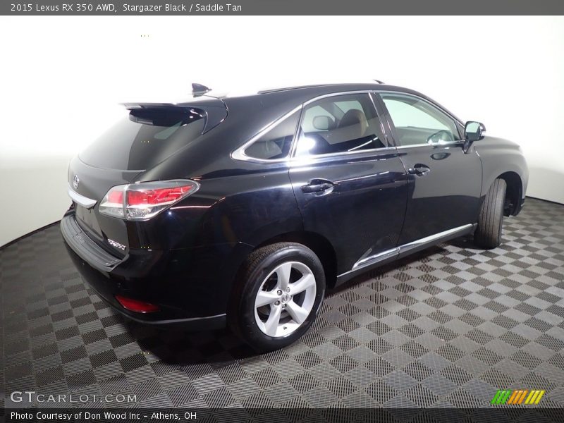 Stargazer Black / Saddle Tan 2015 Lexus RX 350 AWD