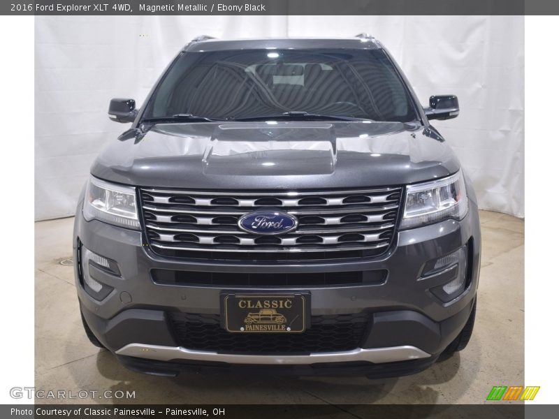 Magnetic Metallic / Ebony Black 2016 Ford Explorer XLT 4WD