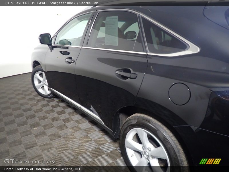Stargazer Black / Saddle Tan 2015 Lexus RX 350 AWD