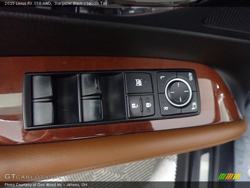 Stargazer Black / Saddle Tan 2015 Lexus RX 350 AWD
