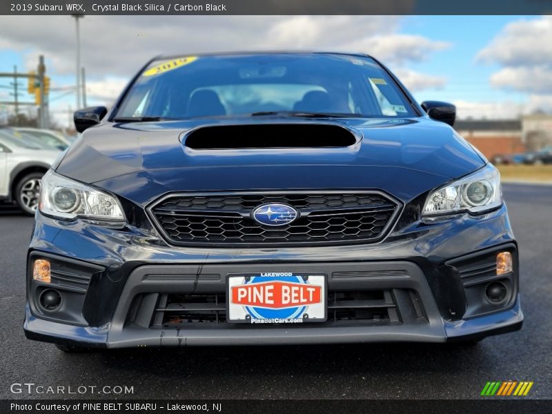 Crystal Black Silica / Carbon Black 2019 Subaru WRX