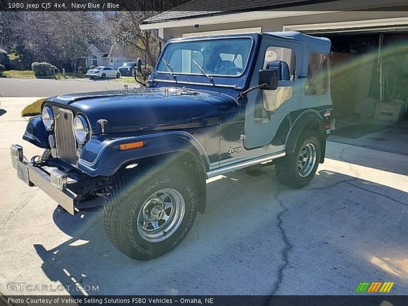 Front 3/4 View of 1980 CJ5 4x4