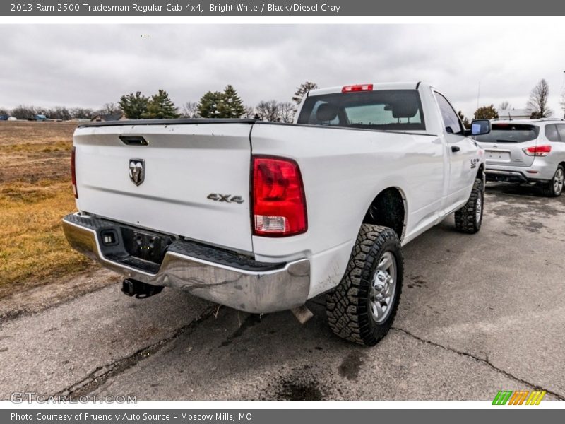 Bright White / Black/Diesel Gray 2013 Ram 2500 Tradesman Regular Cab 4x4