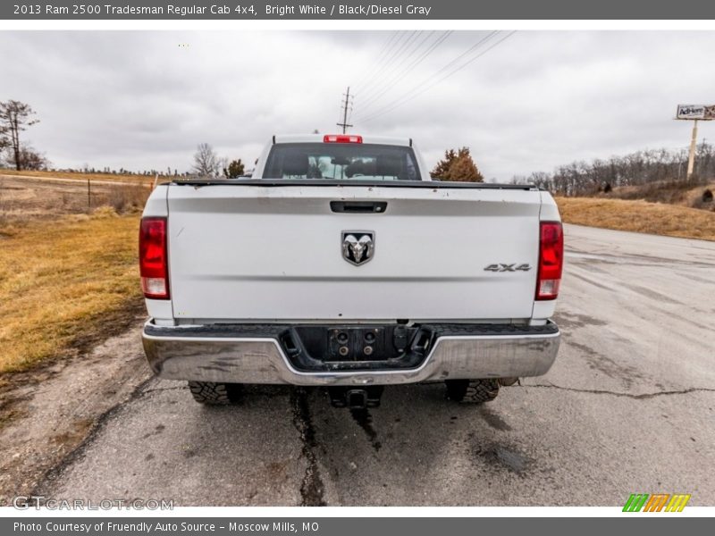 Bright White / Black/Diesel Gray 2013 Ram 2500 Tradesman Regular Cab 4x4