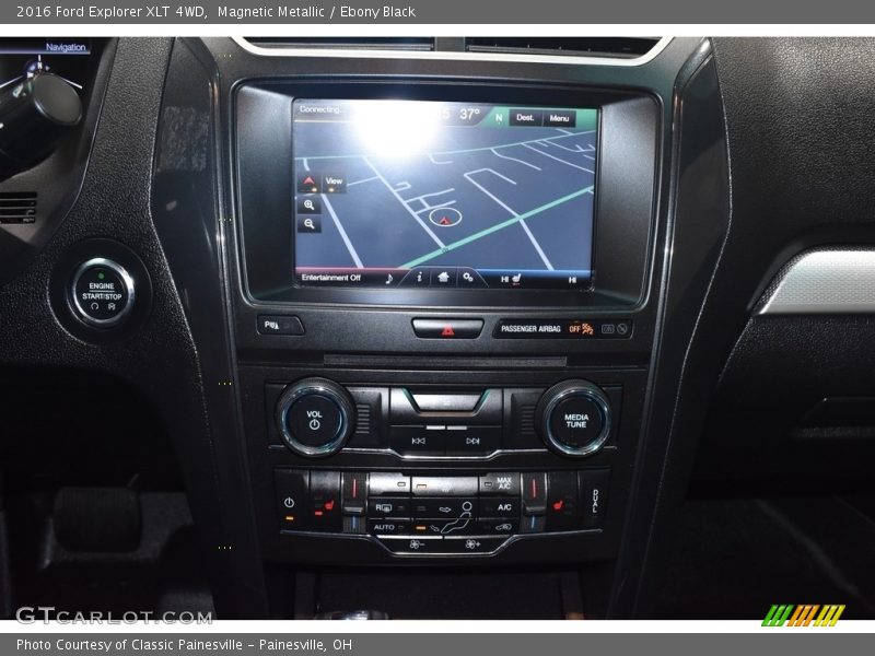 Magnetic Metallic / Ebony Black 2016 Ford Explorer XLT 4WD