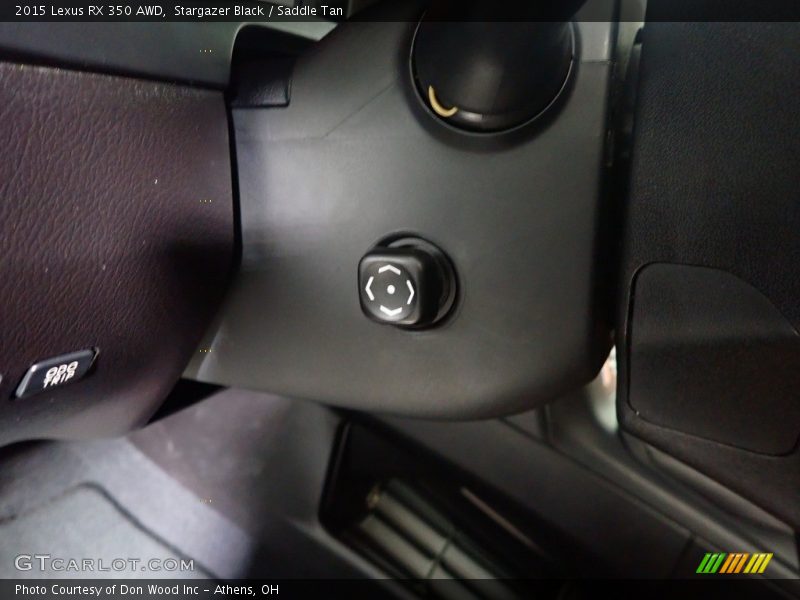 Stargazer Black / Saddle Tan 2015 Lexus RX 350 AWD