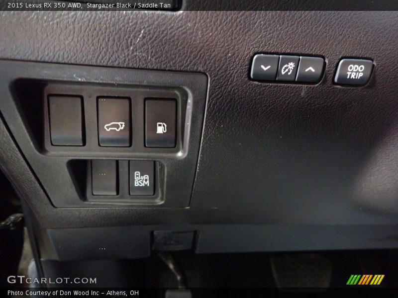 Stargazer Black / Saddle Tan 2015 Lexus RX 350 AWD