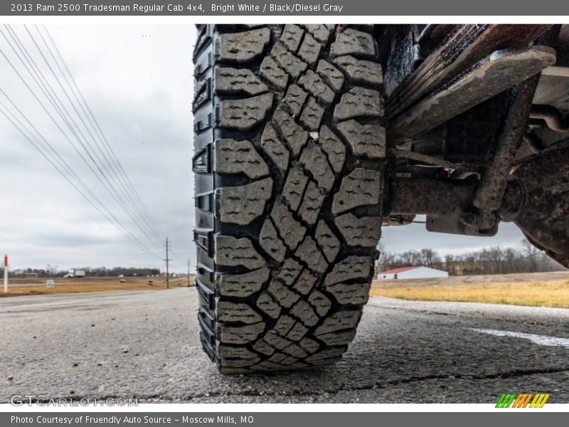 Bright White / Black/Diesel Gray 2013 Ram 2500 Tradesman Regular Cab 4x4