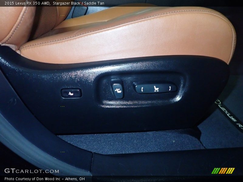 Stargazer Black / Saddle Tan 2015 Lexus RX 350 AWD