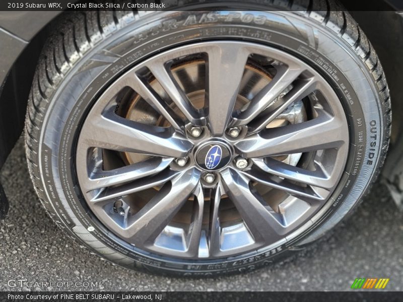 Crystal Black Silica / Carbon Black 2019 Subaru WRX