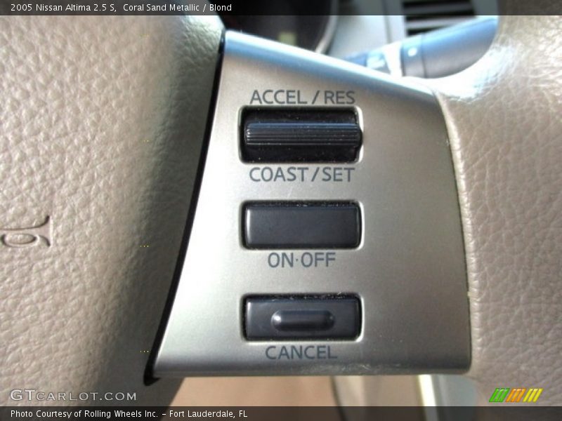 Coral Sand Metallic / Blond 2005 Nissan Altima 2.5 S