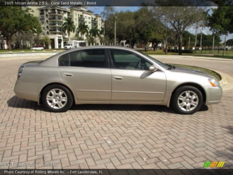 Coral Sand Metallic / Blond 2005 Nissan Altima 2.5 S