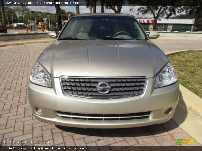 Coral Sand Metallic / Blond 2005 Nissan Altima 2.5 S