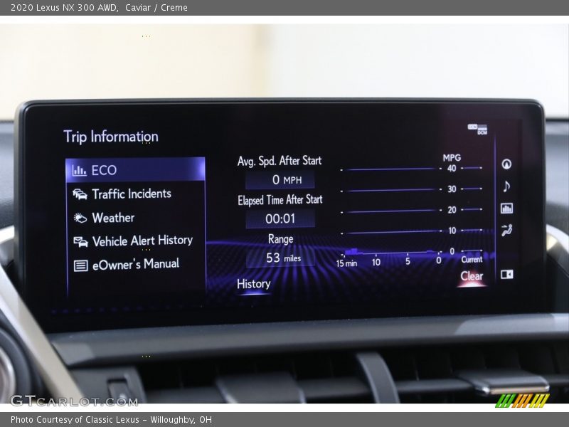 Caviar / Creme 2020 Lexus NX 300 AWD