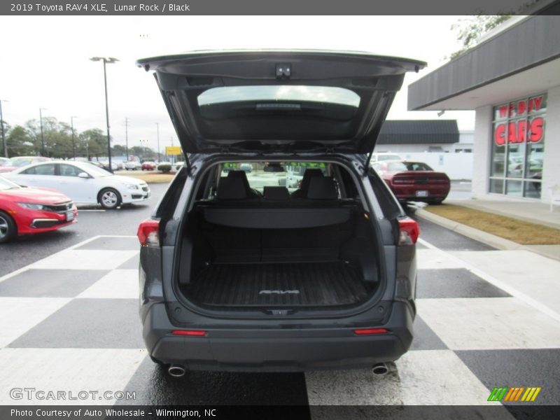 Lunar Rock / Black 2019 Toyota RAV4 XLE