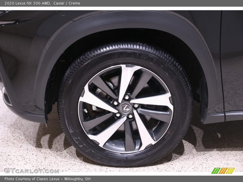 Caviar / Creme 2020 Lexus NX 300 AWD