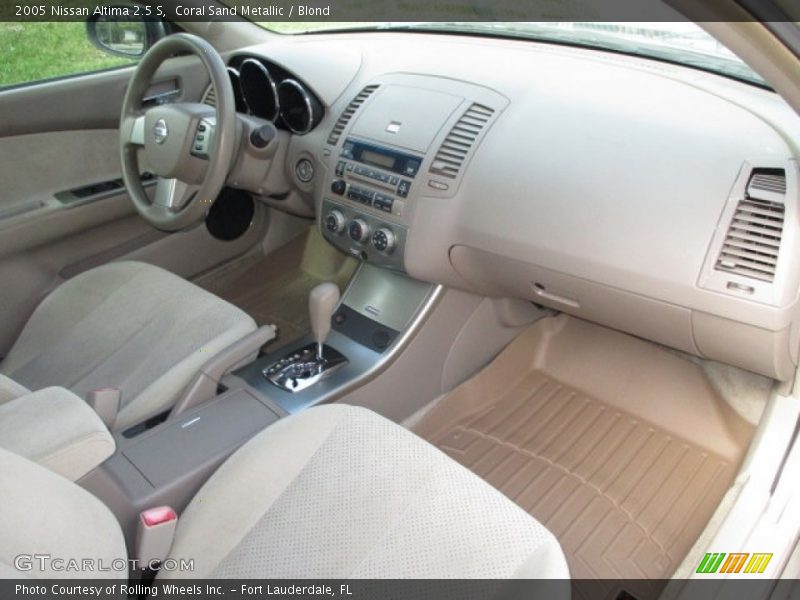 Coral Sand Metallic / Blond 2005 Nissan Altima 2.5 S