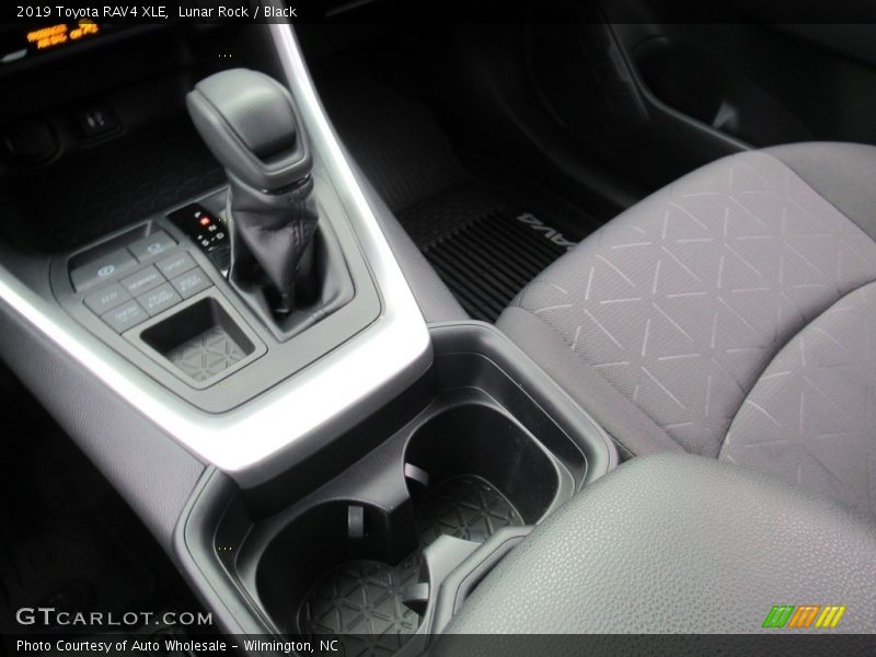 Lunar Rock / Black 2019 Toyota RAV4 XLE