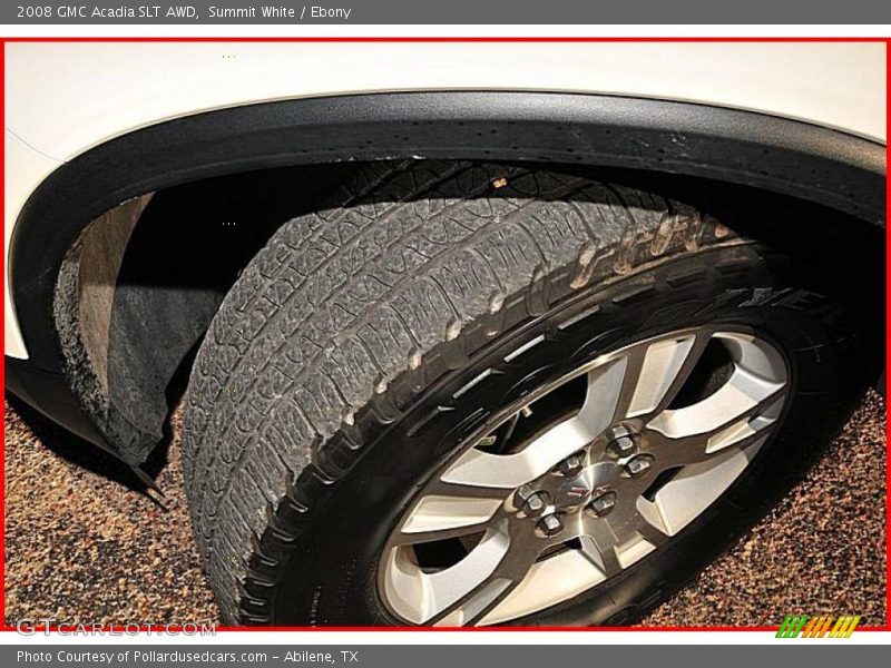 Summit White / Ebony 2008 GMC Acadia SLT AWD