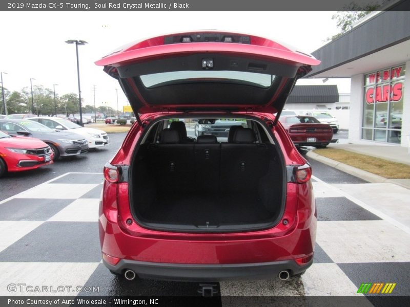 Soul Red Crystal Metallic / Black 2019 Mazda CX-5 Touring