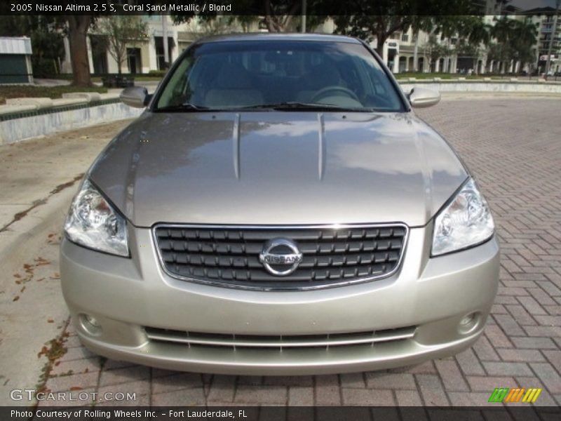 Coral Sand Metallic / Blond 2005 Nissan Altima 2.5 S