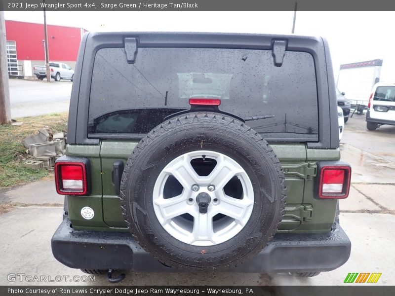 Sarge Green / Heritage Tan/Black 2021 Jeep Wrangler Sport 4x4