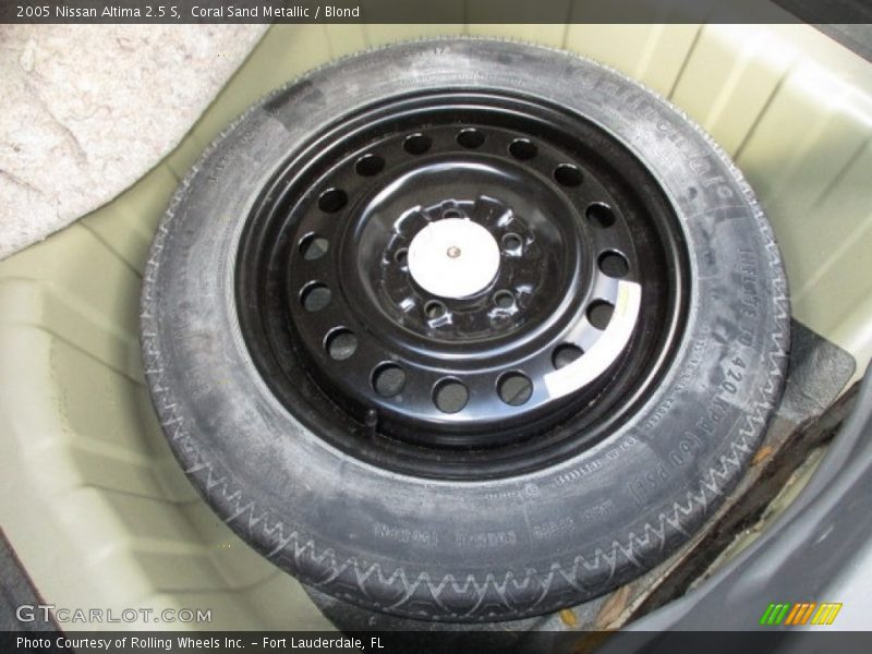 Coral Sand Metallic / Blond 2005 Nissan Altima 2.5 S