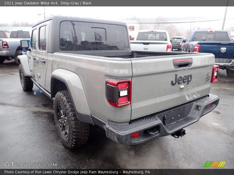 Sting-Gray / Black 2021 Jeep Gladiator Willys 4x4