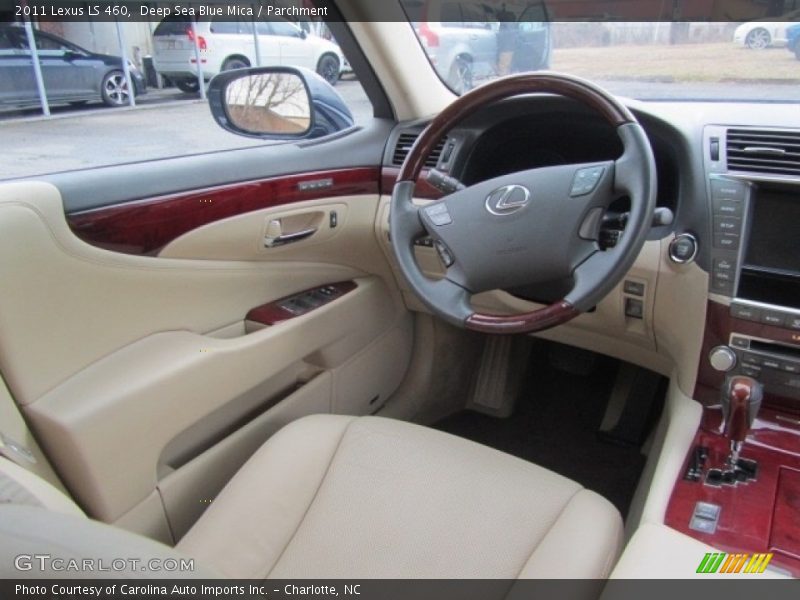 Front Seat of 2011 LS 460