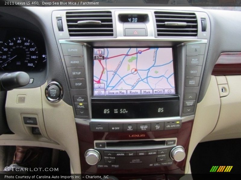 Navigation of 2011 LS 460
