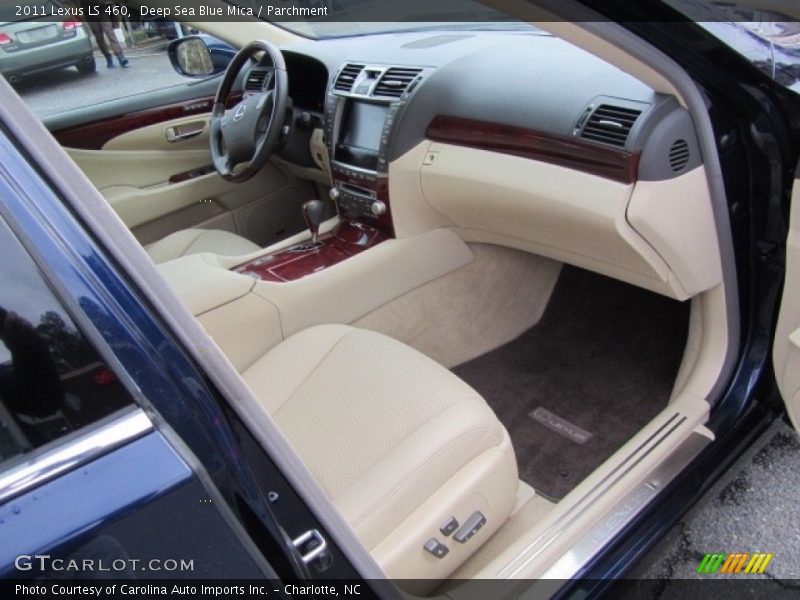 Front Seat of 2011 LS 460