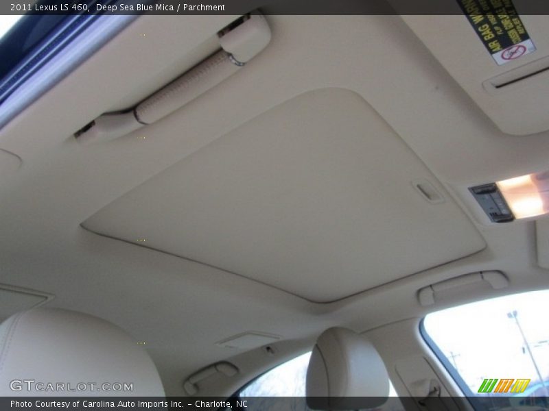 Sunroof of 2011 LS 460