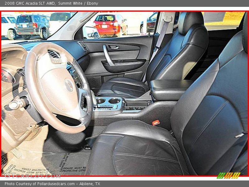 Summit White / Ebony 2008 GMC Acadia SLT AWD