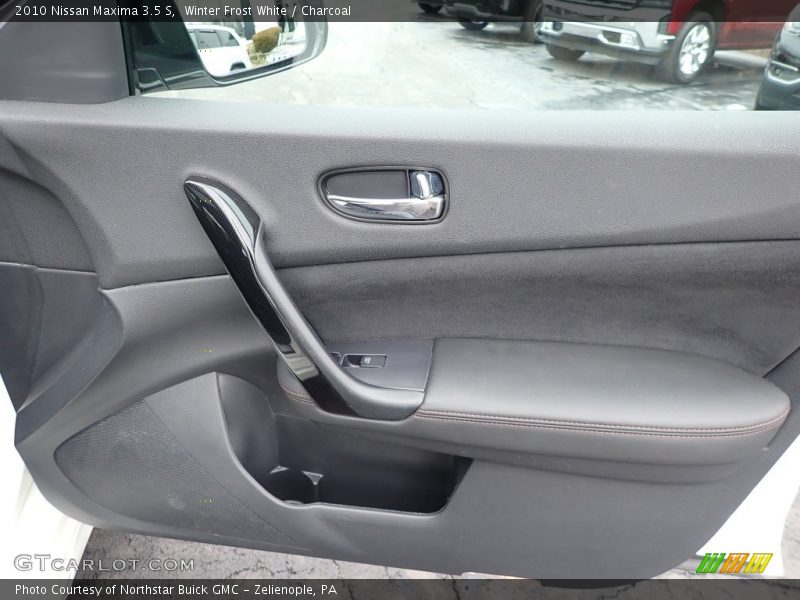 Winter Frost White / Charcoal 2010 Nissan Maxima 3.5 S