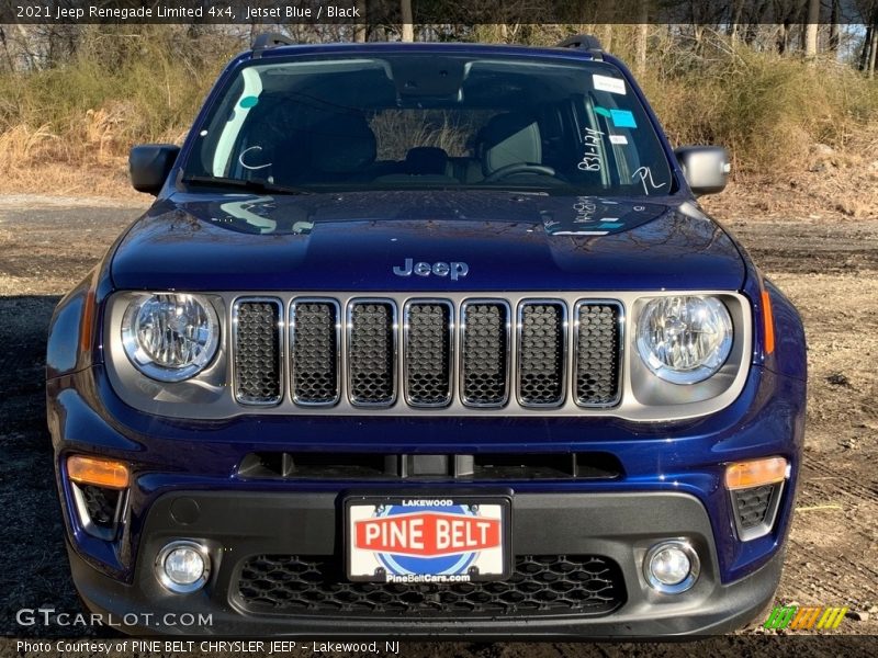 Jetset Blue / Black 2021 Jeep Renegade Limited 4x4