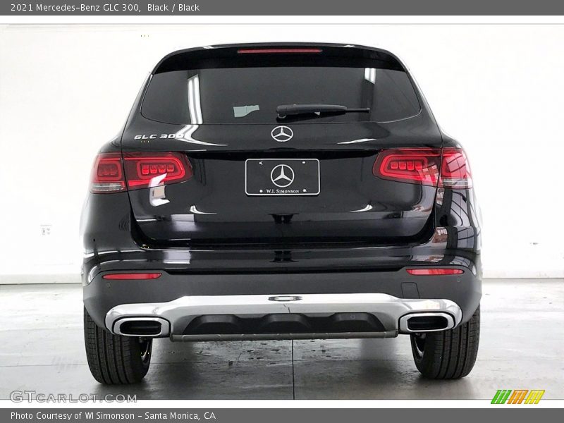 Black / Black 2021 Mercedes-Benz GLC 300