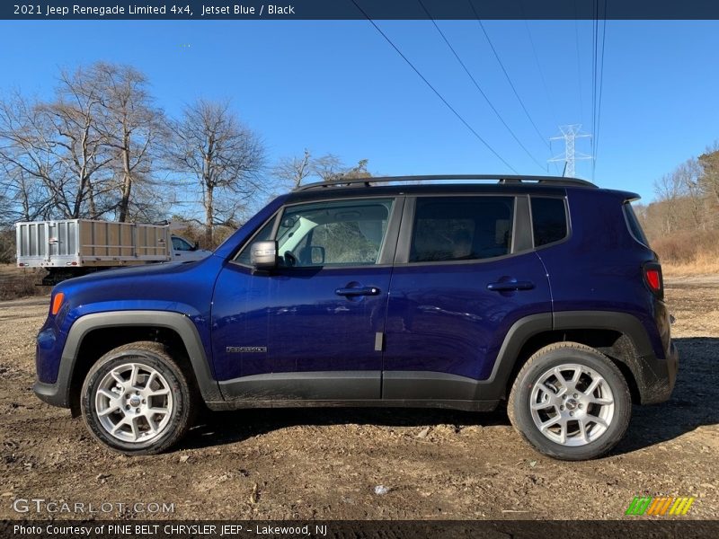 Jetset Blue / Black 2021 Jeep Renegade Limited 4x4