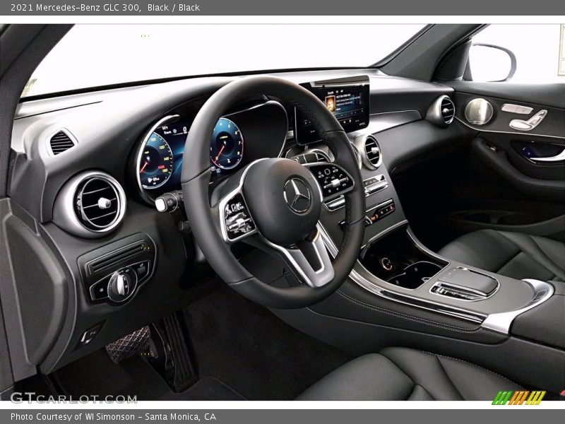 Black / Black 2021 Mercedes-Benz GLC 300