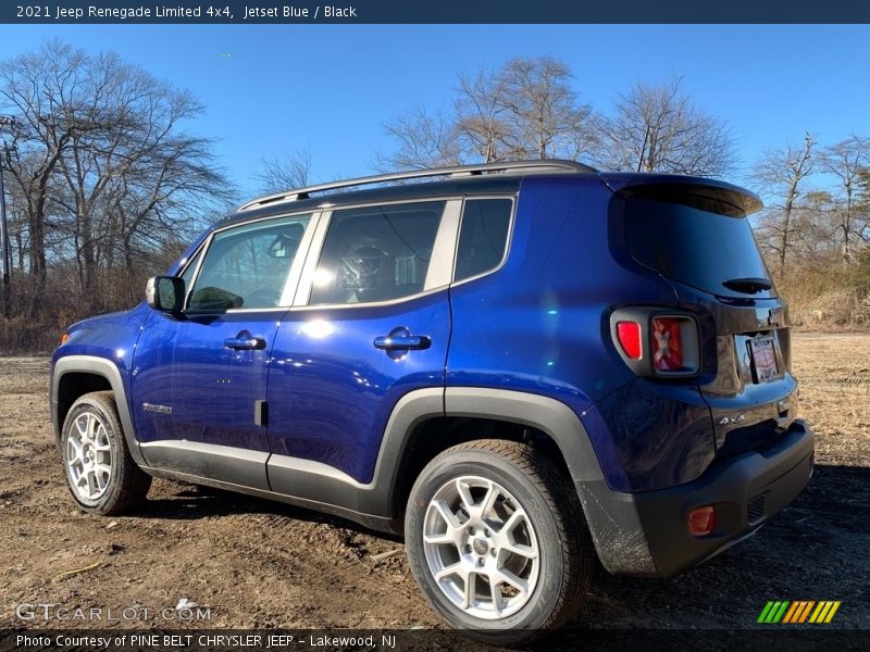 Jetset Blue / Black 2021 Jeep Renegade Limited 4x4