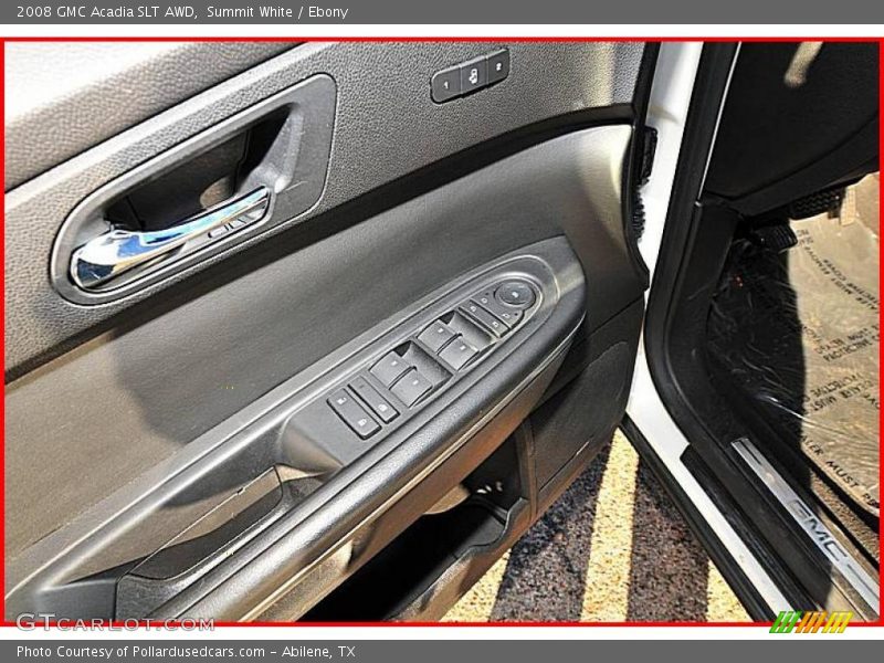Summit White / Ebony 2008 GMC Acadia SLT AWD