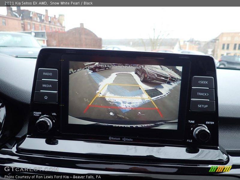 Snow White Pearl / Black 2021 Kia Seltos EX AWD