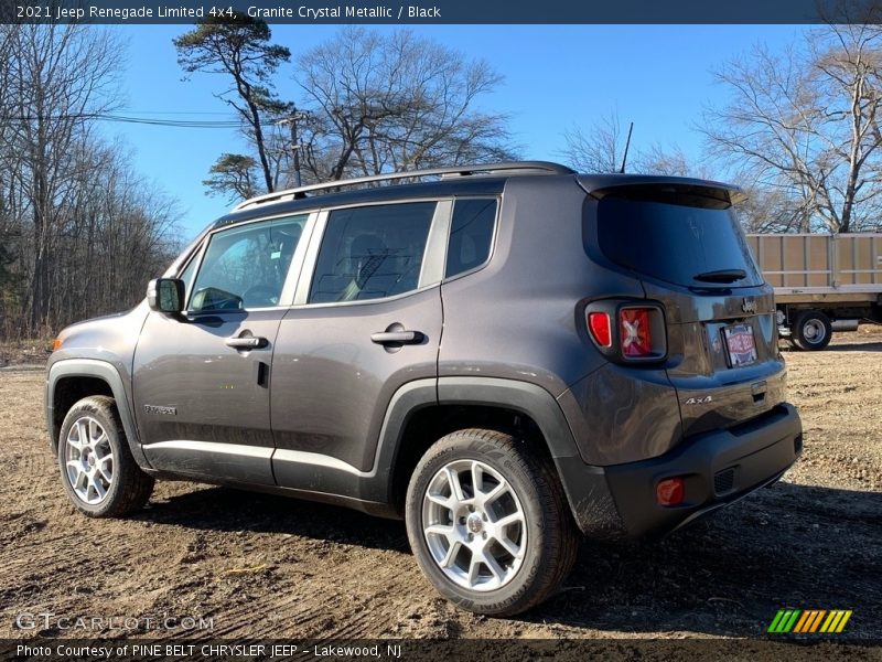 Granite Crystal Metallic / Black 2021 Jeep Renegade Limited 4x4