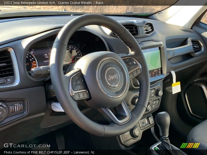 Granite Crystal Metallic / Black 2021 Jeep Renegade Limited 4x4