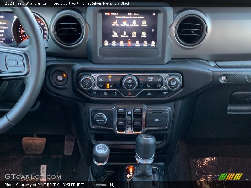 Billet Silver Metallic / Black 2021 Jeep Wrangler Unlimited Sport 4x4