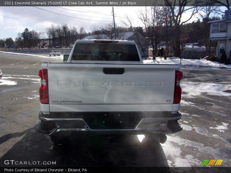 Summit White / Jet Black 2021 Chevrolet Silverado 2500HD LT Crew Cab 4x4