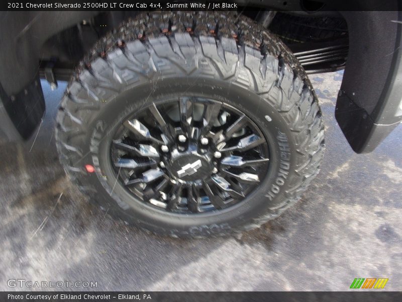 Summit White / Jet Black 2021 Chevrolet Silverado 2500HD LT Crew Cab 4x4
